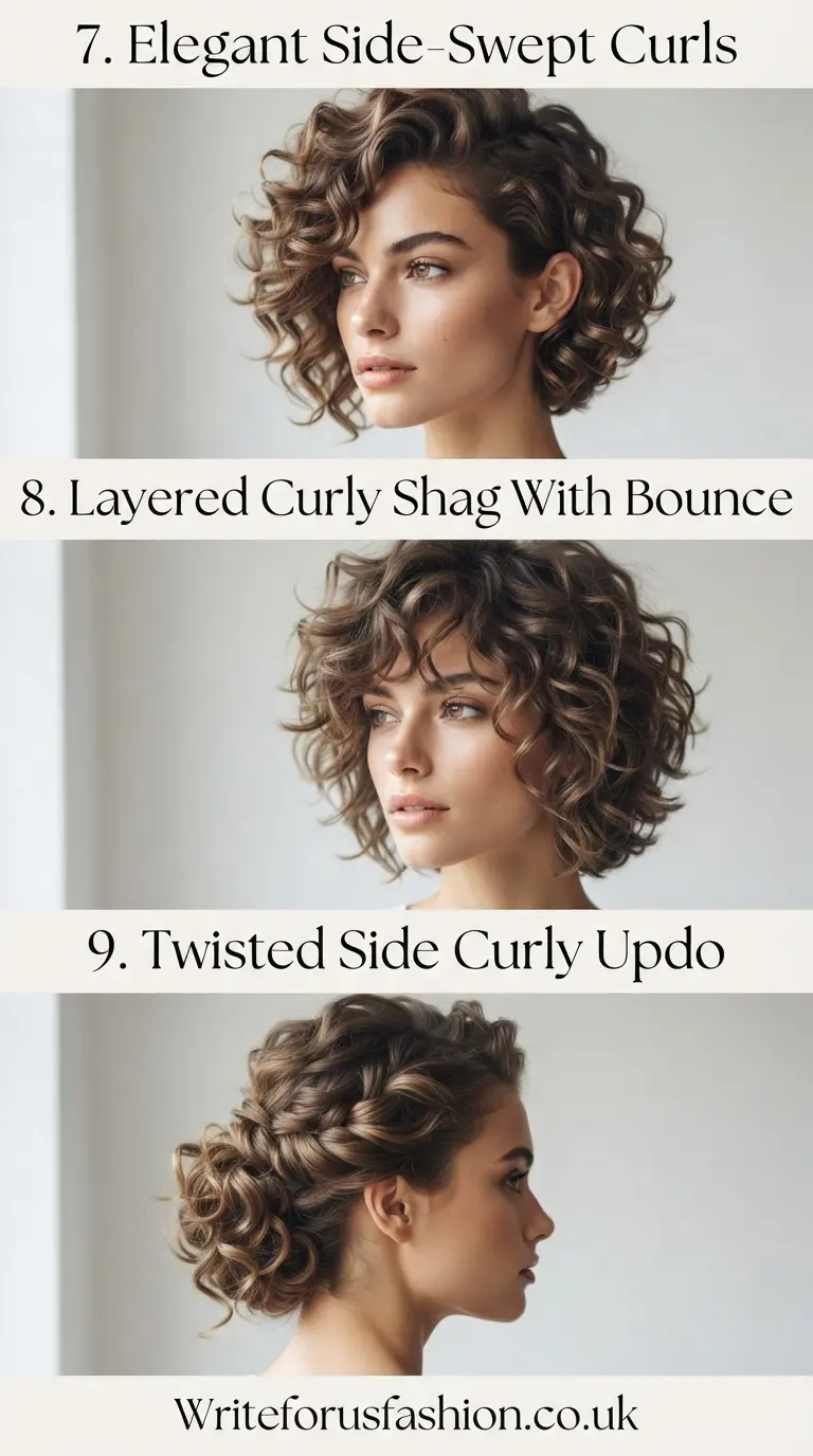 20 Gorgeous Homecoming Hairstyles for Short Curly Hair 4 Homecoming Hairstyles for Short Curly Hair part3