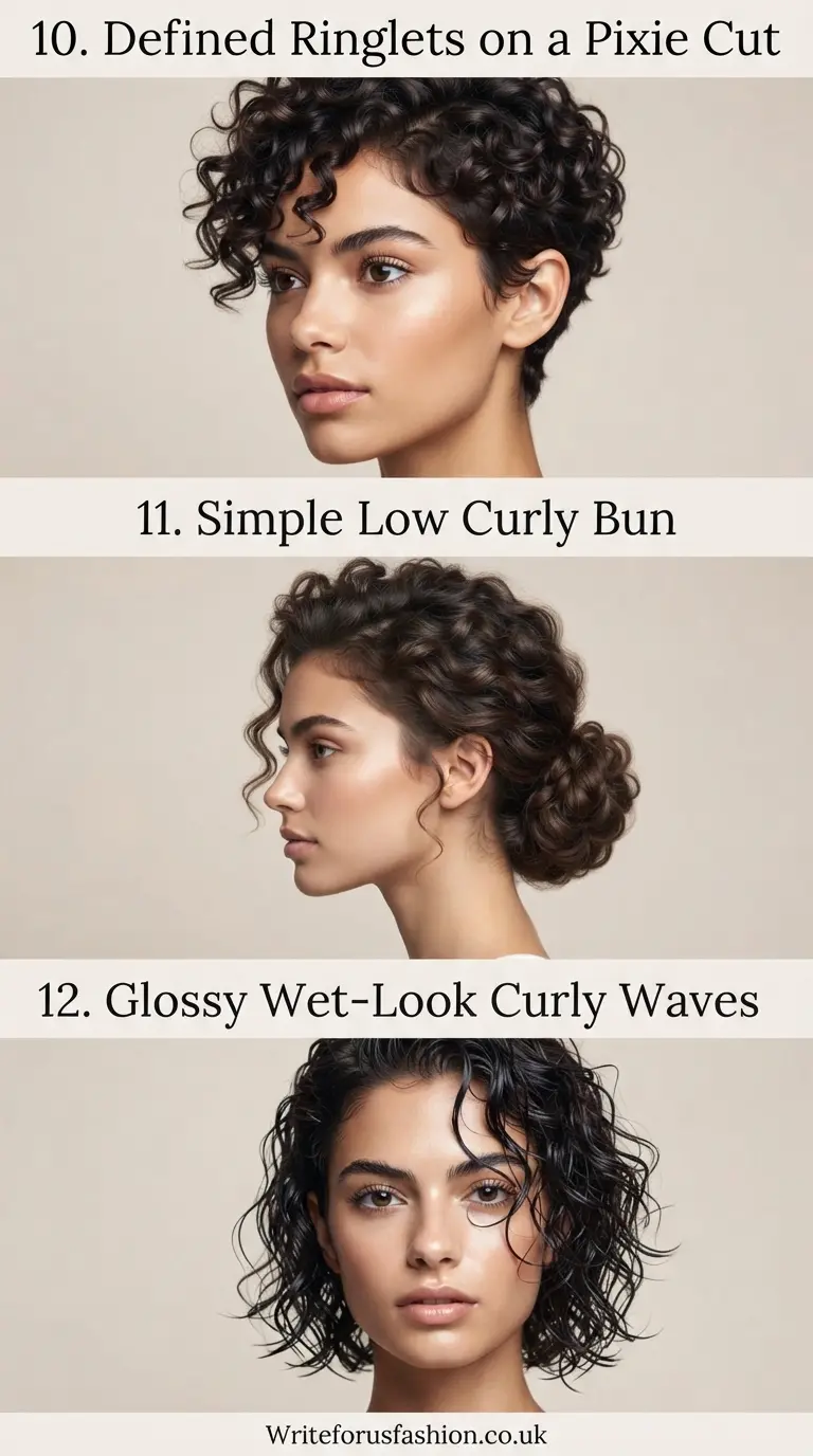 20 Gorgeous Homecoming Hairstyles for Short Curly Hair 5 Homecoming Hairstyles for Short Curly Hair part4