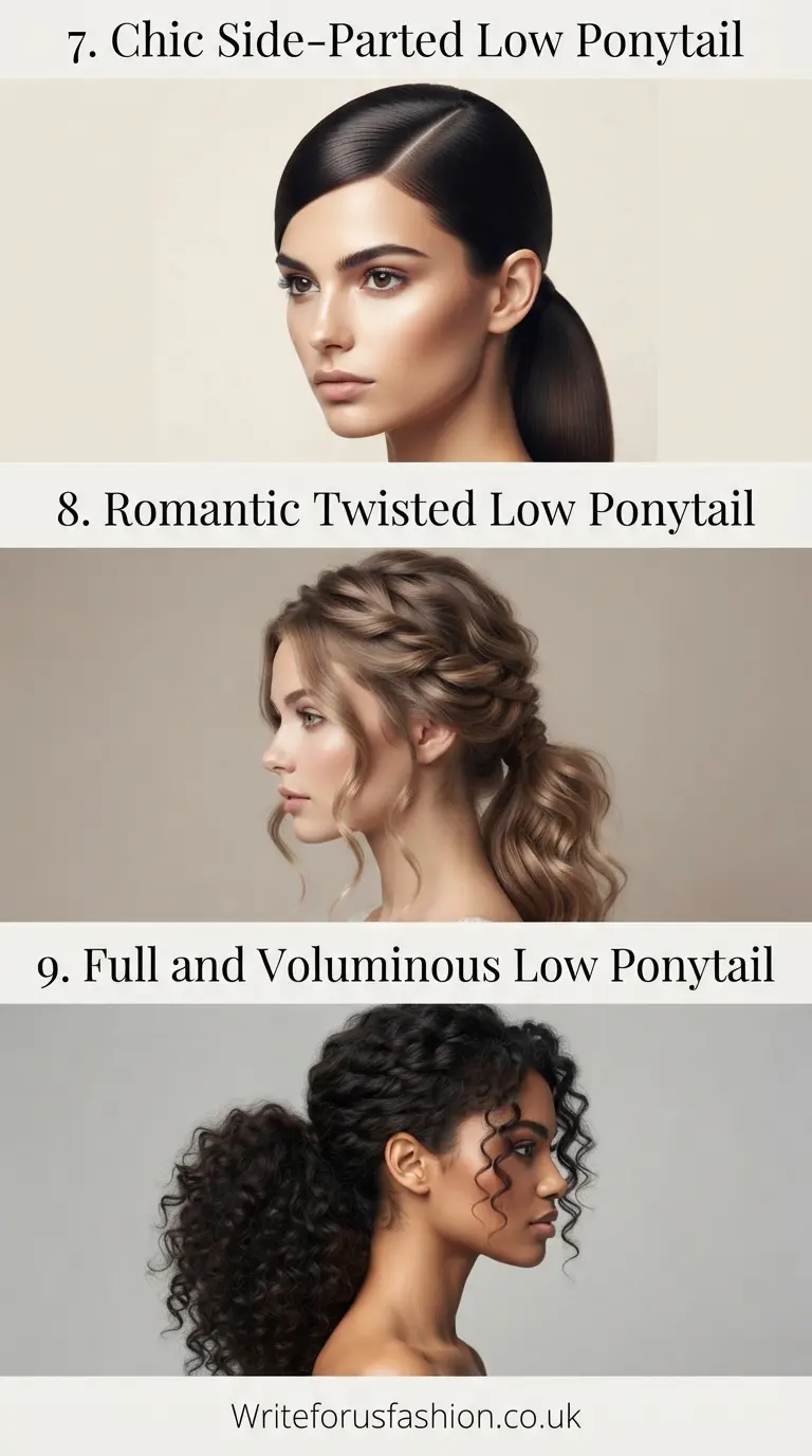 20 Gorgeous Homecoming Low Ponytail Hairstyles for an Elegant Look 4 Homecoming Low Ponytail Hairstyles for an Elegant Look part3