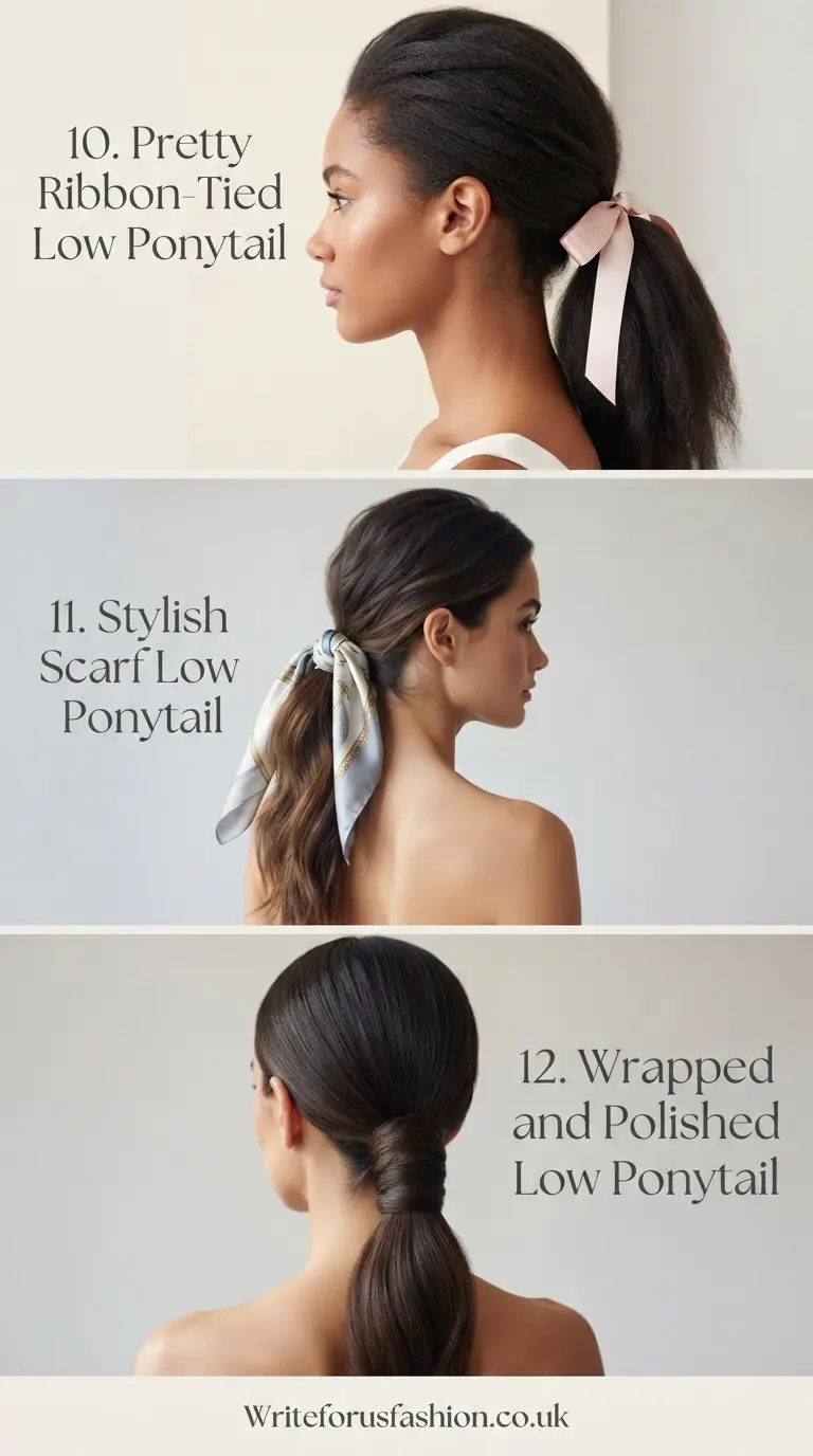 20 Gorgeous Homecoming Low Ponytail Hairstyles for an Elegant Look 5 Homecoming Low Ponytail Hairstyles for an Elegant Look part4