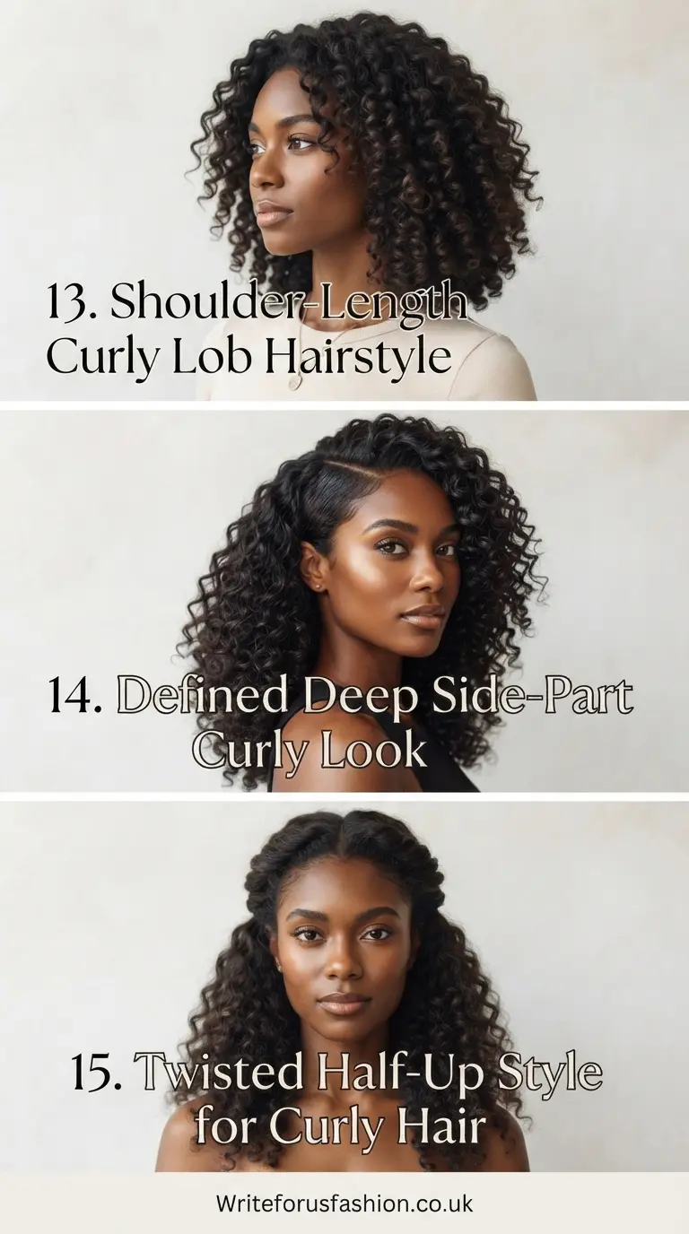 20 Professional Interview Hairstyles for Curly Hair Women 6 Interview Hairstyles for Curly Hair Women part5