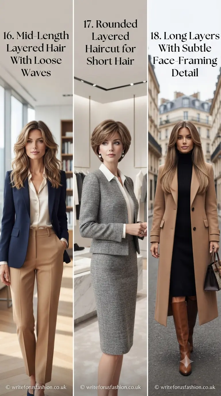 20 Chic Layered Haircut Ideas for a Polished Work Look 7 Layered Haircut Ideas for a Polished Work last part