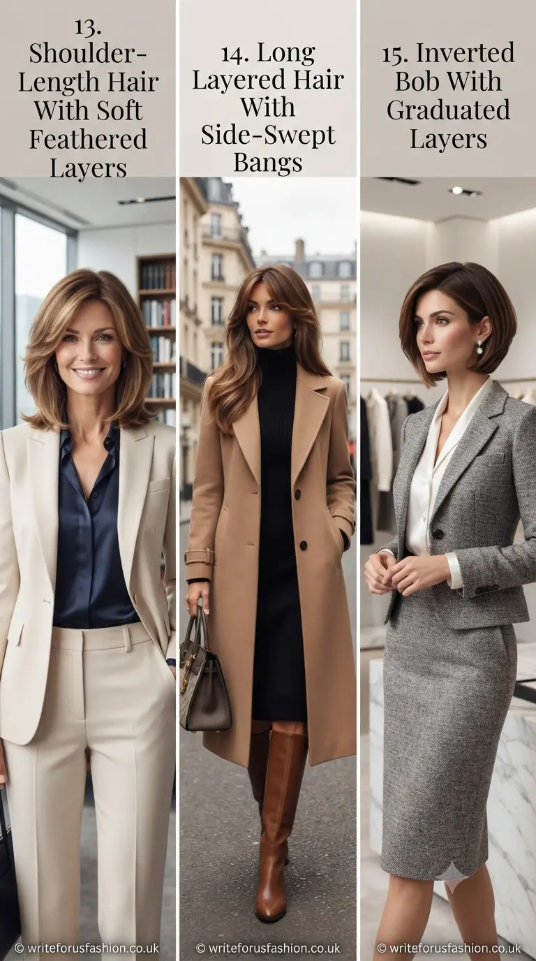 20 Chic Layered Haircut Ideas for a Polished Work Look 6 Layered Haircut Ideas for a Polished Work part 5