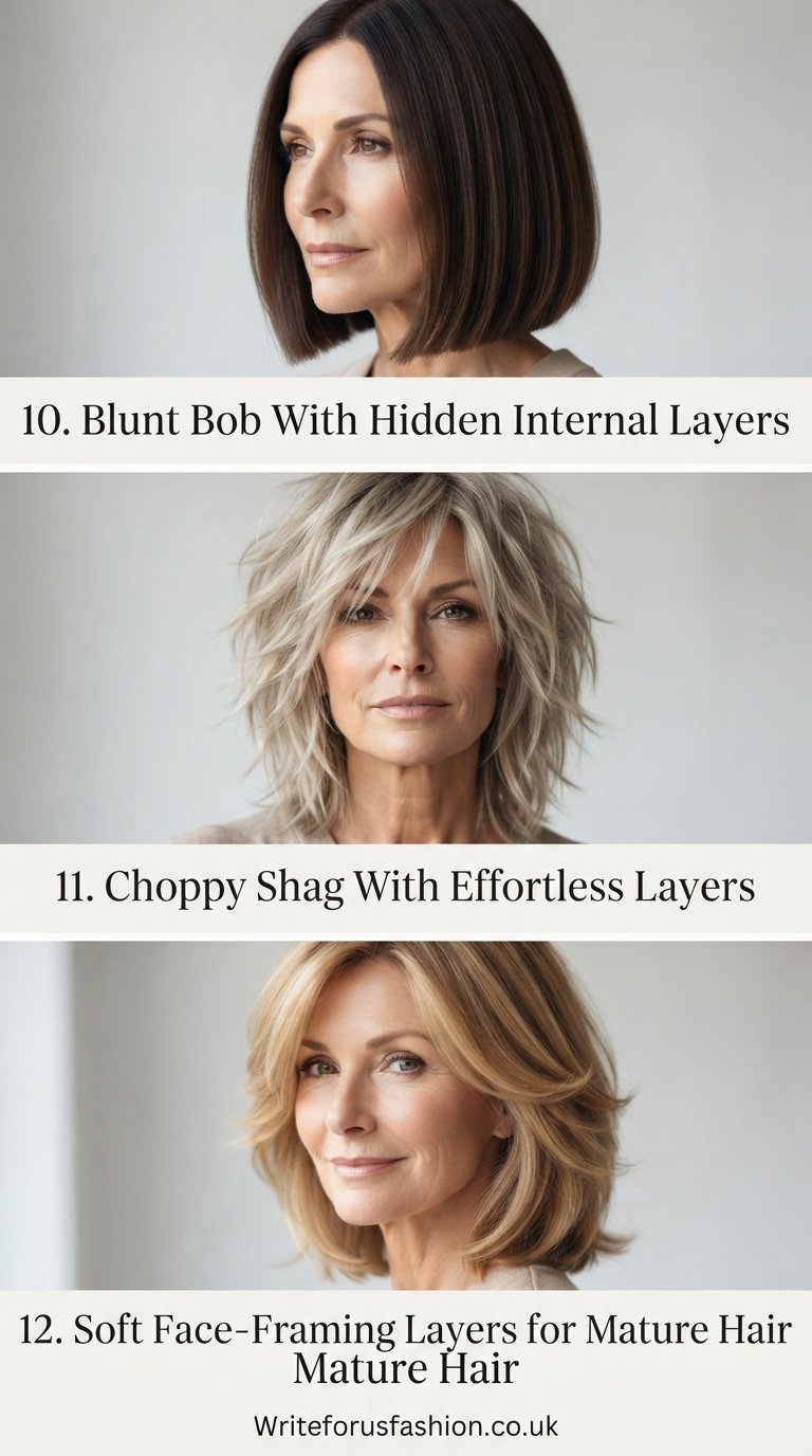 Low-Maintenance Layered Haircuts for Mature Women part4