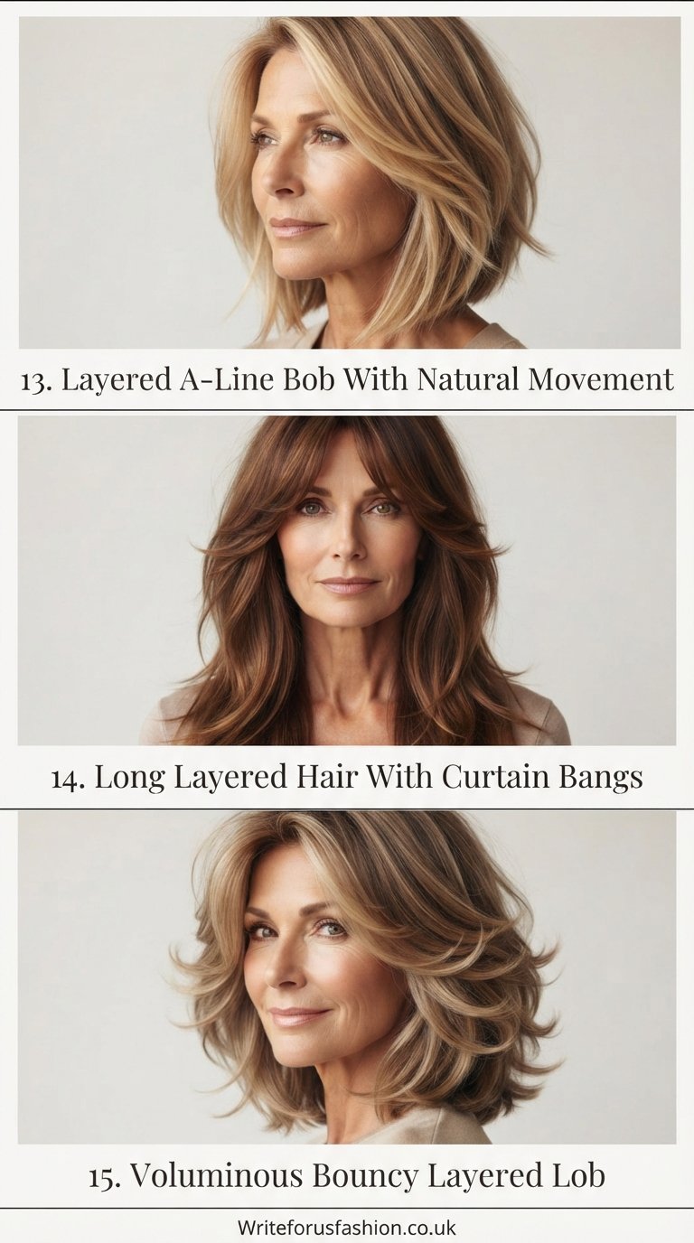 Low-Maintenance Layered Haircuts for Mature Women part5