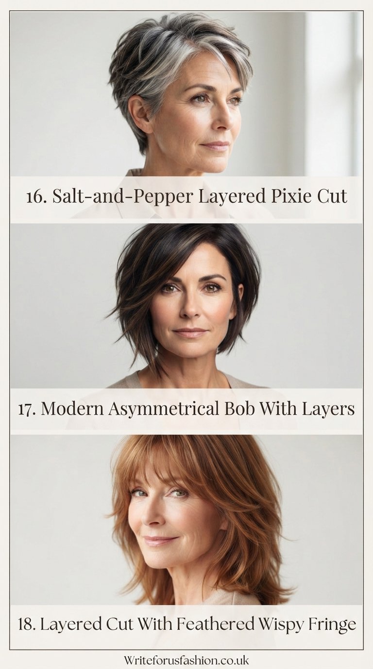 Low-Maintenance Layered Haircuts for Mature Women part6