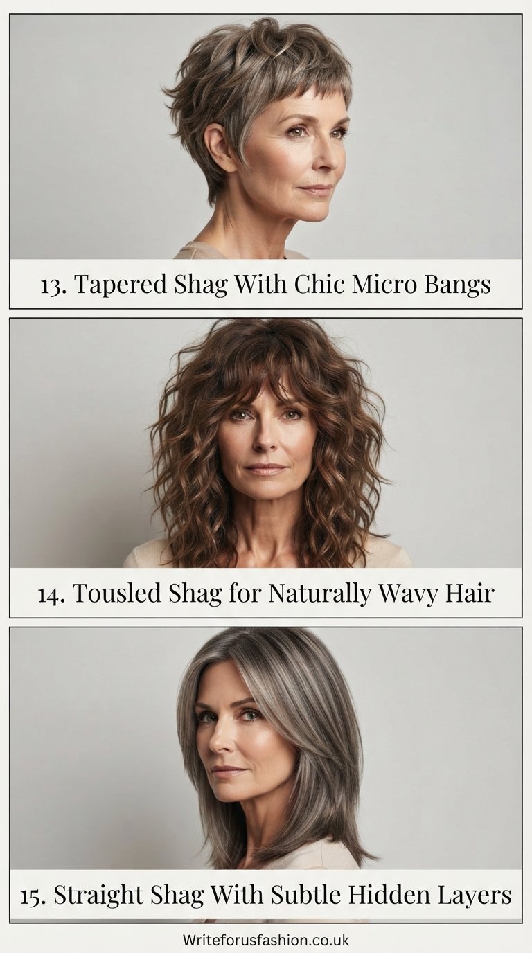 20 Best Low-Maintenance Shag Hairstyles for Mature Women 6 Low-Maintenance Shag Hairstyles for Mature Women part5