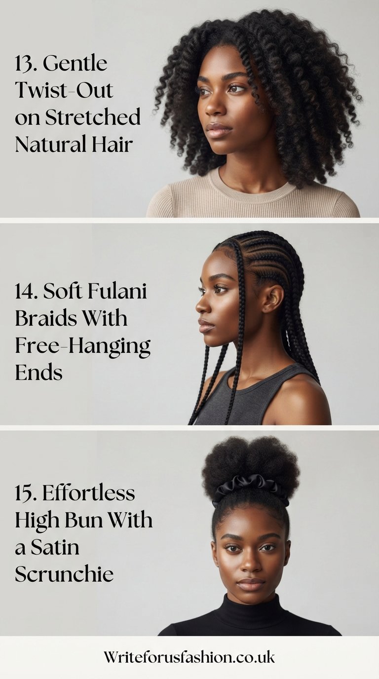 Low-Tension Protective Hairstyles for Natural Hair part5