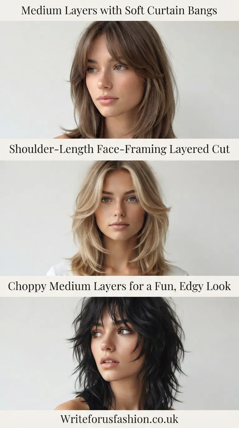 20 Cute Medium Haircut Ideas for Teenage Girls with Layers 3 Medium Haircut Ideas for Teenage Girls part2