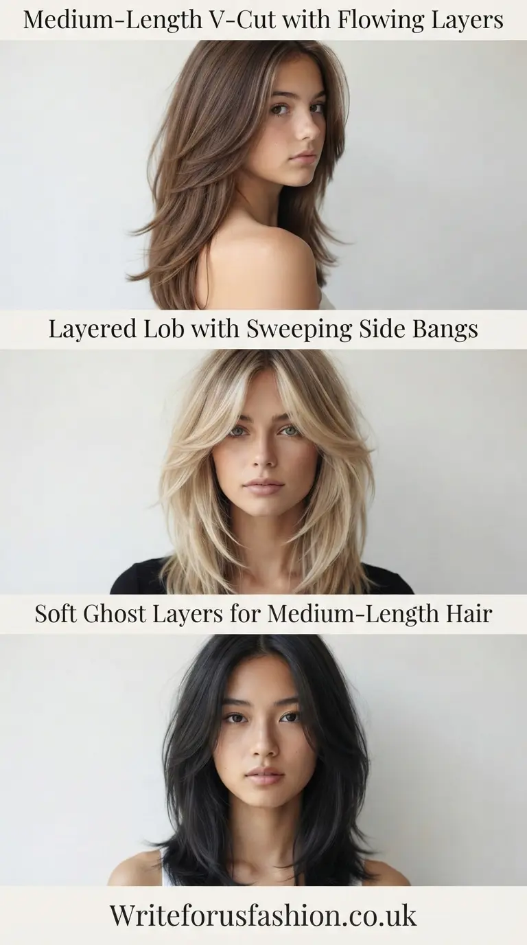 20 Cute Medium Haircut Ideas for Teenage Girls with Layers 4 Medium Haircut Ideas for Teenage Girls part3