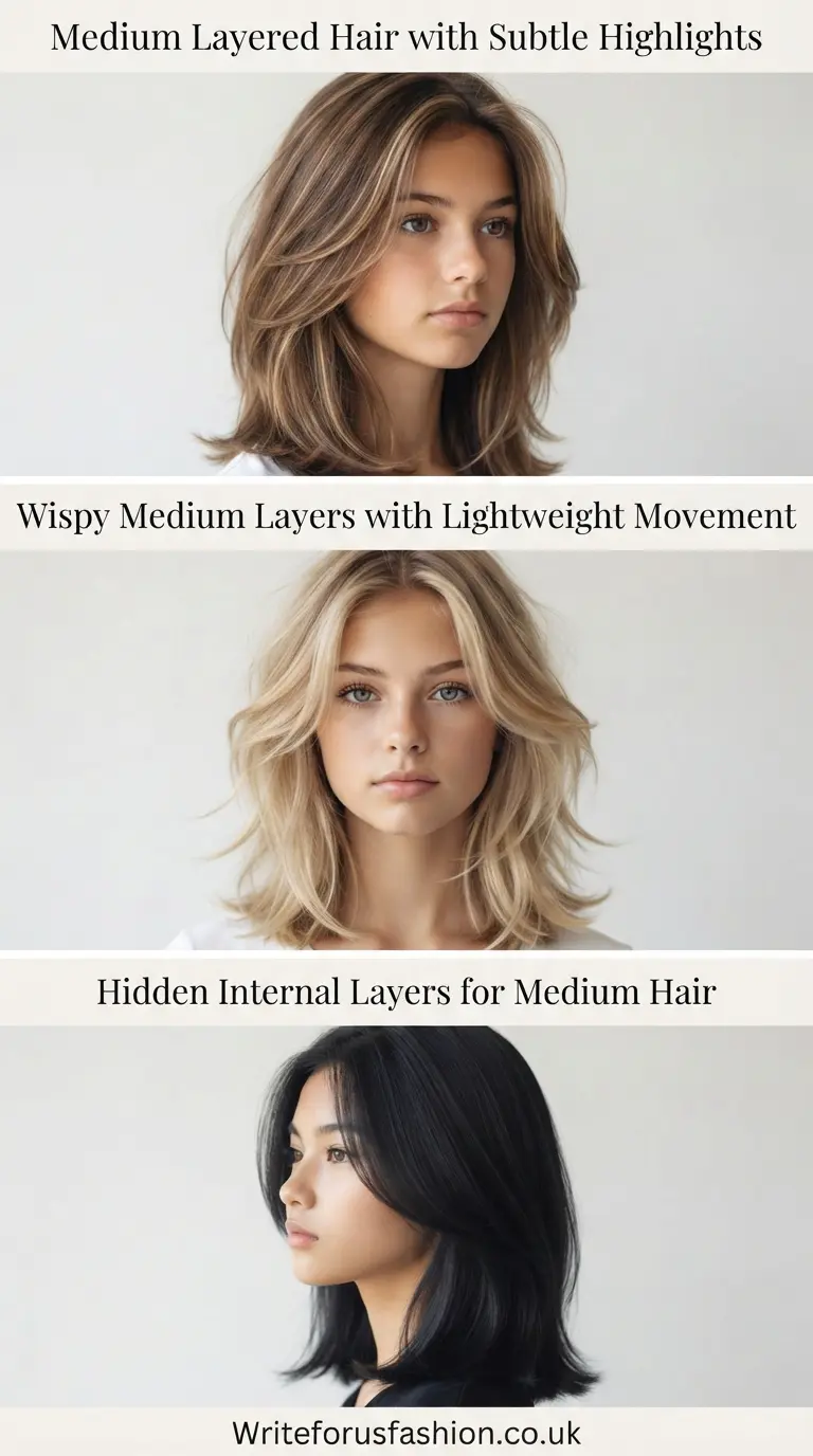 20 Cute Medium Haircut Ideas for Teenage Girls with Layers 5 Medium Haircut Ideas for Teenage Girls part4