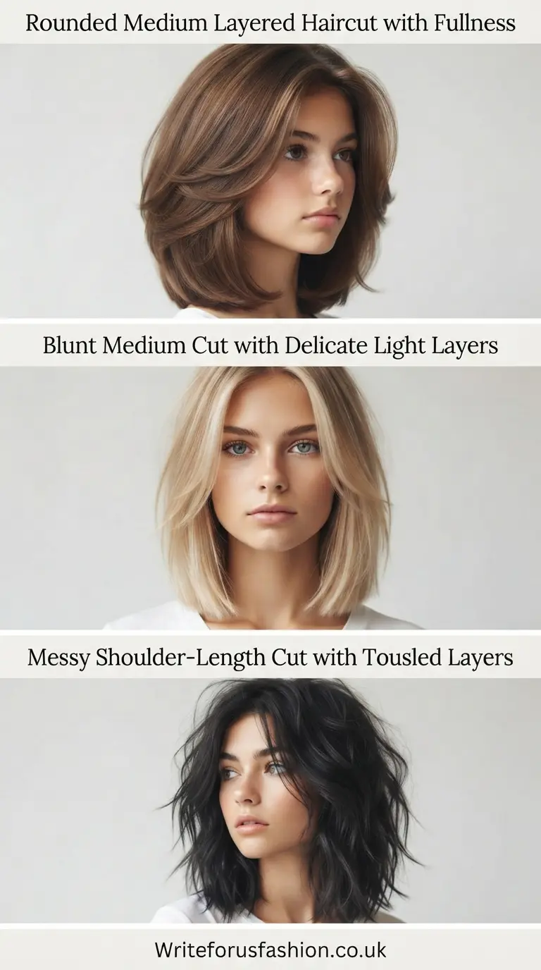 20 Cute Medium Haircut Ideas for Teenage Girls with Layers 6 Medium Haircut Ideas for Teenage Girls part5