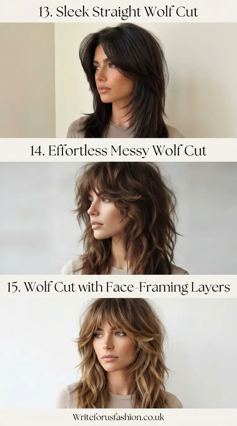 20 Best Medium Wolf Cut for Thick Hair Women Ideas & Styles 6 Medium Wolf Cut for Thick Hair Women Ideas part5