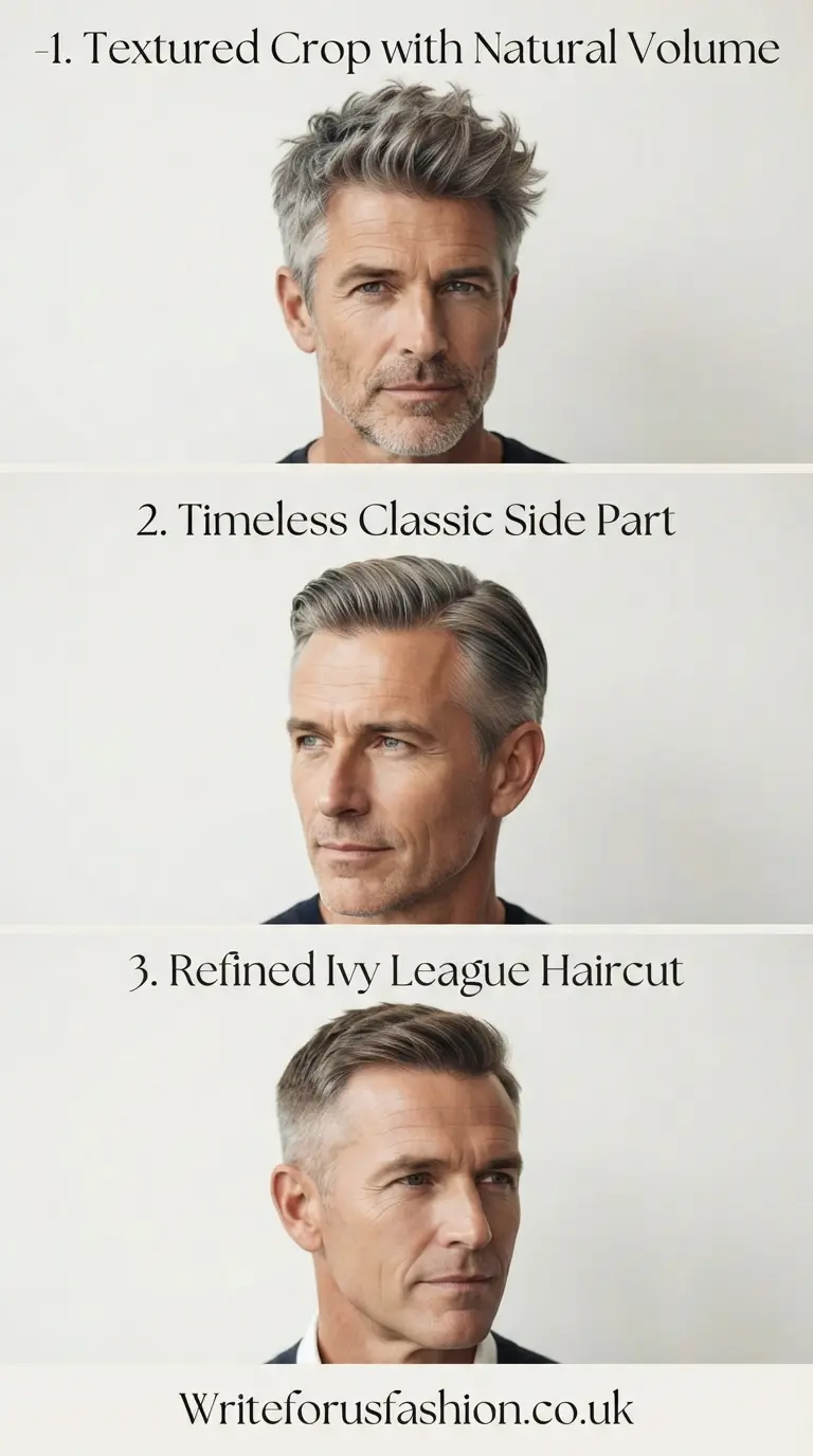 20 Best Men's Haircut for Older Men with Glasses Styles 2 Men Haircut for Older Men part1