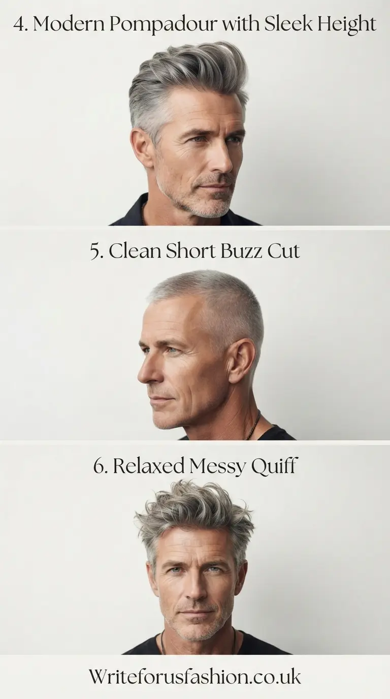 20 Best Men's Haircut for Older Men with Glasses Styles 3 Men Haircut for Older Men part2