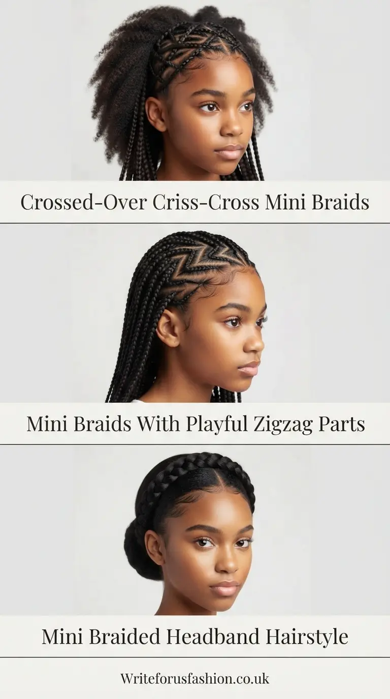 20 Beautiful Mini Braids on Natural Hair to Try This Year 7 Mini Braids on Natural Hair part6
