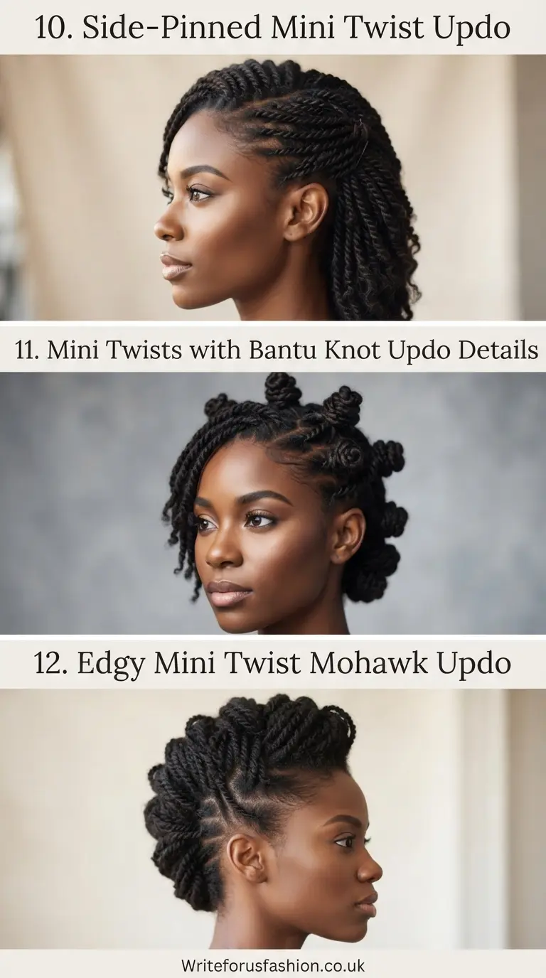 20 Elegant Mini Twist Updo Hairstyle Ideas for Any Occasion 5 Mini Twist Updo Hairstyle Ideas part4