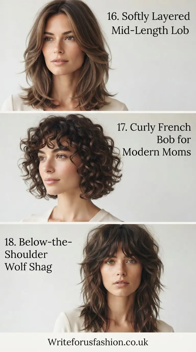 20 Stylish Modern Mom Haircuts for Thick Hair to Try 7 Mom Haircuts for Thick Hair Ideas lastpart