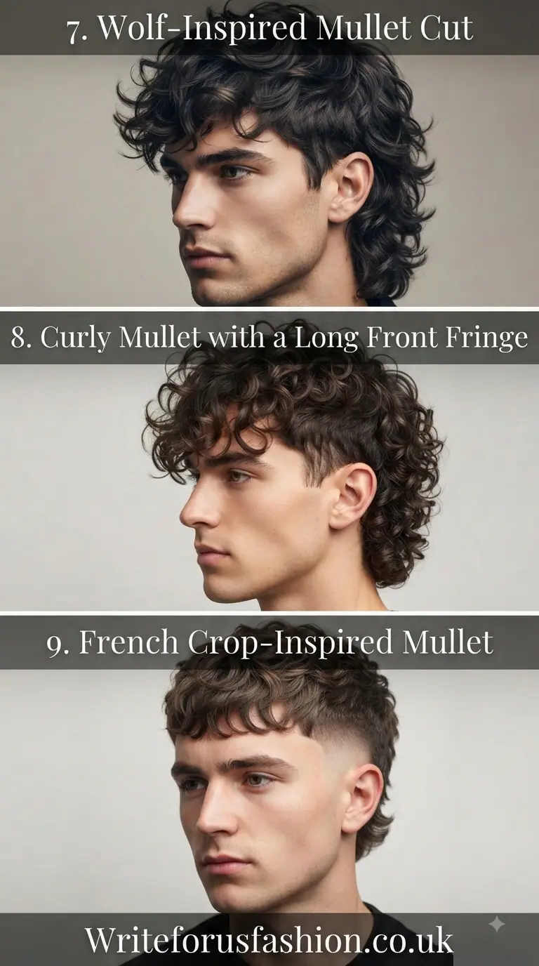 Best Modern Mullet Haircuts for Wavy Hair Men (20 Trendy Styles) 4 Mullet for Wavy Hair Men Edgy Cut Looks part3