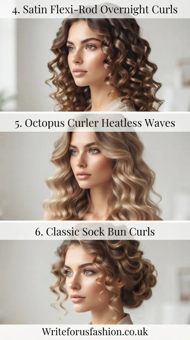 20 Easy No-Heat Curl Ideas for Fine Straight Hair 3 No-Heat Curl Ideas for Fine Straight Hair part 2