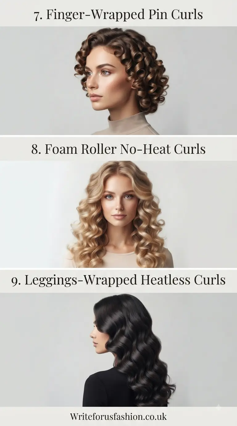 20 Easy No-Heat Curl Ideas for Fine Straight Hair 4 No-Heat Curl Ideas for Fine Straight Hair part 3