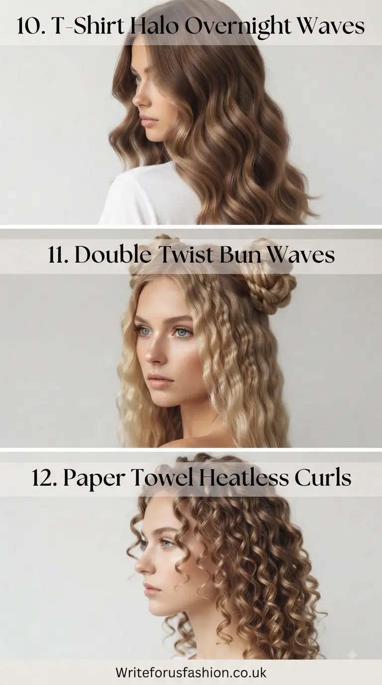 20 Easy No-Heat Curl Ideas for Fine Straight Hair 5 No-Heat Curl Ideas for Fine Straight Hair part 4
