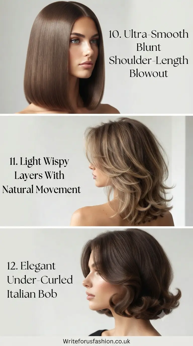 Old Money Blowout Ideas for Shoulder-Length Hair Part4