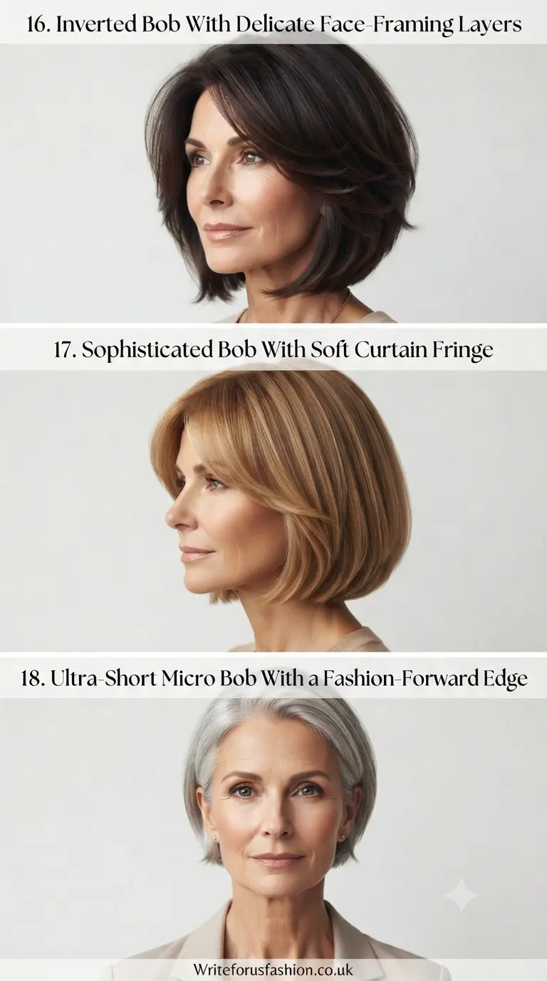 Old Money Bob Hairstyles for Mature Women lastpart