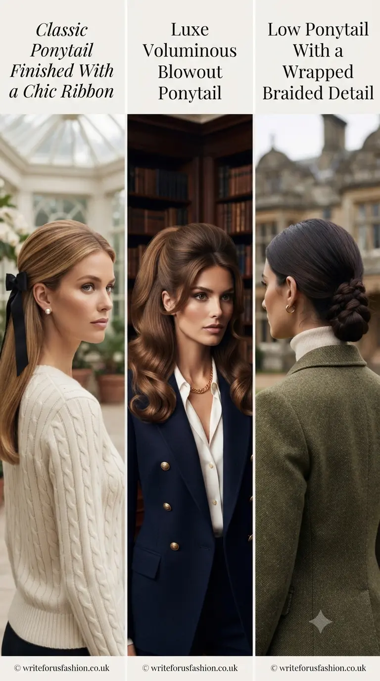 20 Old Money Ponytail Hairstyles for a Timeless, Polished Look 3 Old Money Ponytail Hairstyles part 2