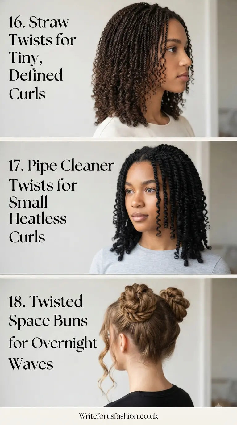 20 Easy Overnight Twists for Straight Hair to Create Beautiful Heatless Curls 7 Overnight Twists for Straight Hair to Create Beautiful Heatless Curls lastpart