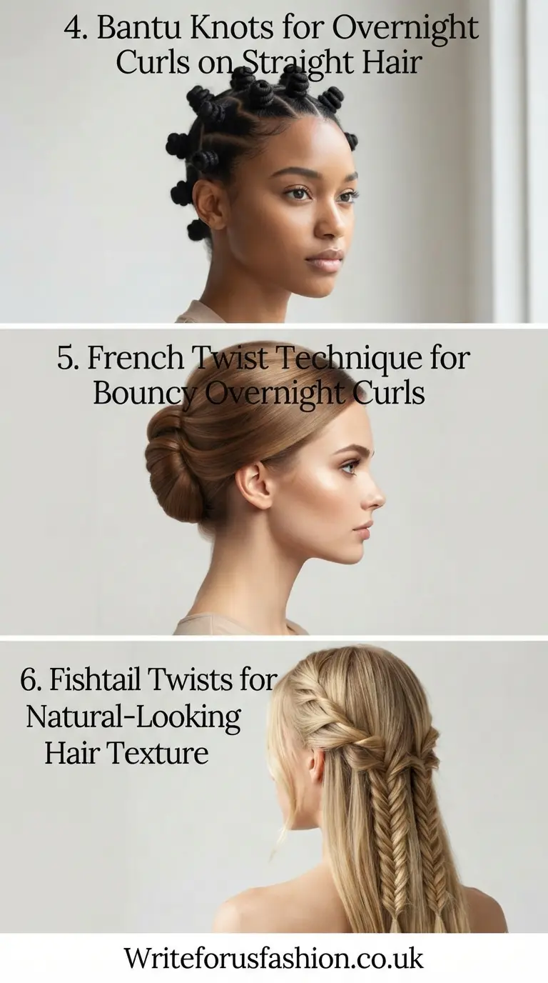 20 Easy Overnight Twists for Straight Hair to Create Beautiful Heatless Curls 3 Overnight Twists for Straight Hair to Create Beautiful Heatless Curls part2