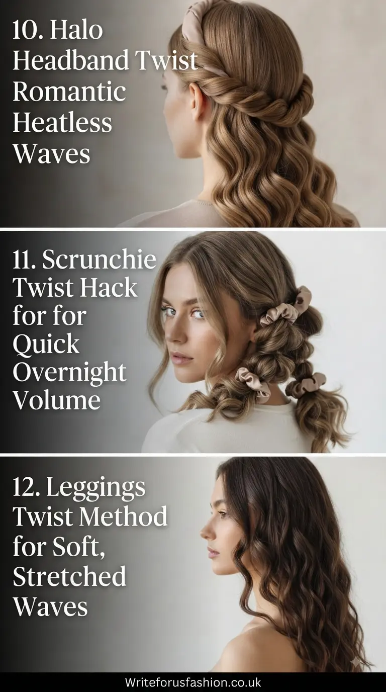 20 Easy Overnight Twists for Straight Hair to Create Beautiful Heatless Curls 5 Overnight Twists for Straight Hair to Create Beautiful Heatless Curls part4