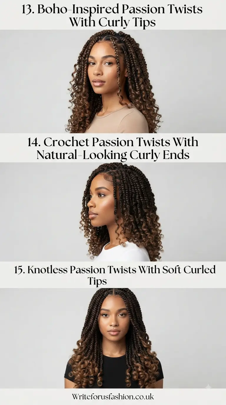 20 Gorgeous Passion Twists With Curly Ends Hairstyles to Inspire Your Next Look 6 Passion Twists With Curly Ends part5