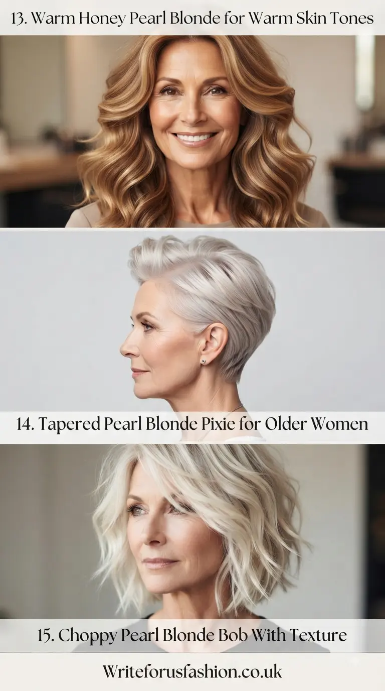 Pearl Blonde Hair Color Ideas for Women Over 60part5