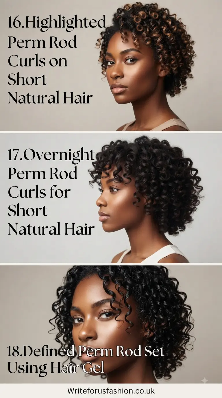 20 Gorgeous Perm Rod Curl Ideas for Short Natural Hair 7 Perm Rod Curl Ideas for Short Natural Hair lastpart