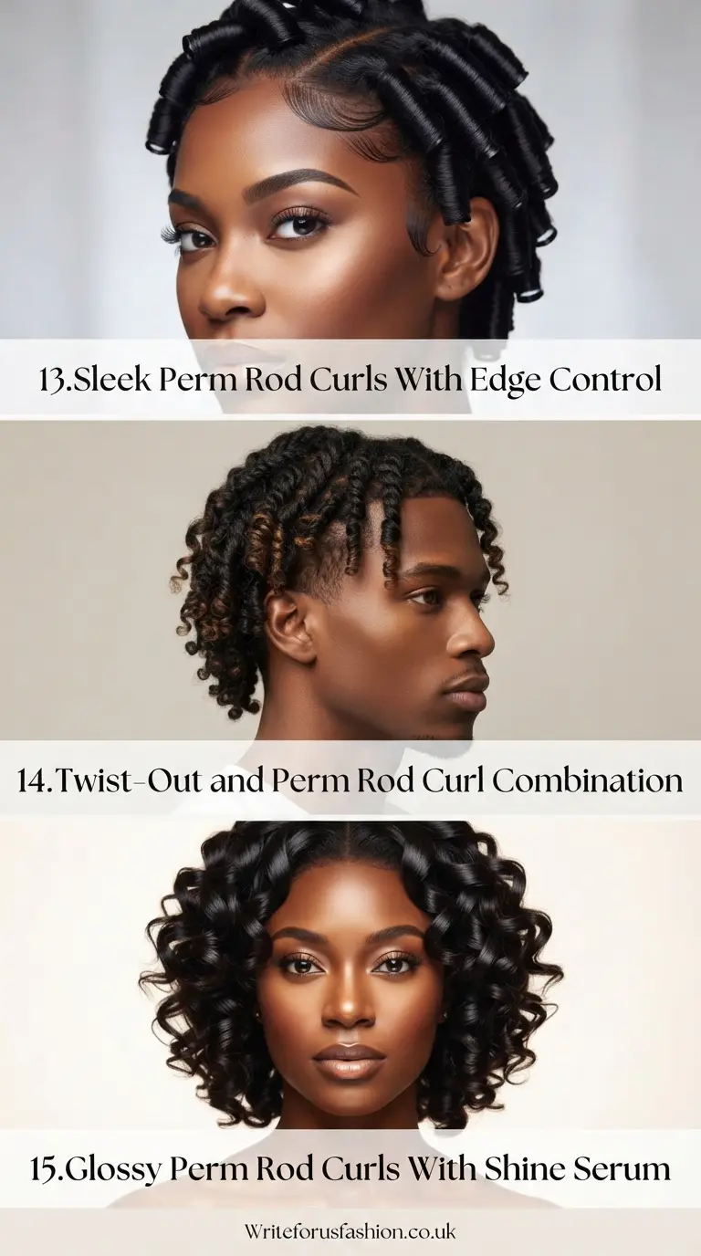 20 Gorgeous Perm Rod Curl Ideas for Short Natural Hair 6 Perm Rod Curl Ideas for Short Natural Hair part5