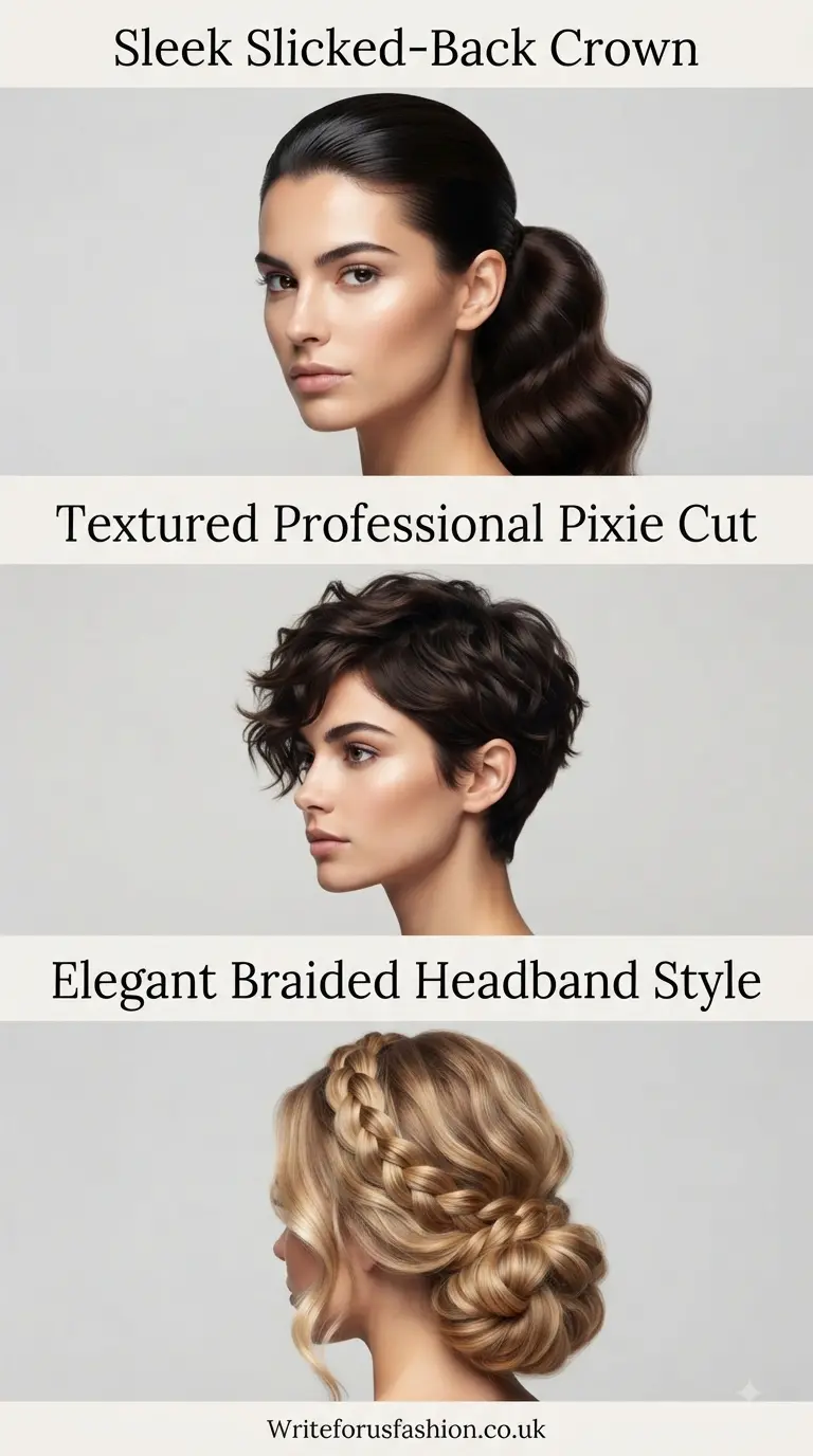 Professional Office Hairstyles for Thick Wavy Hair lastpart