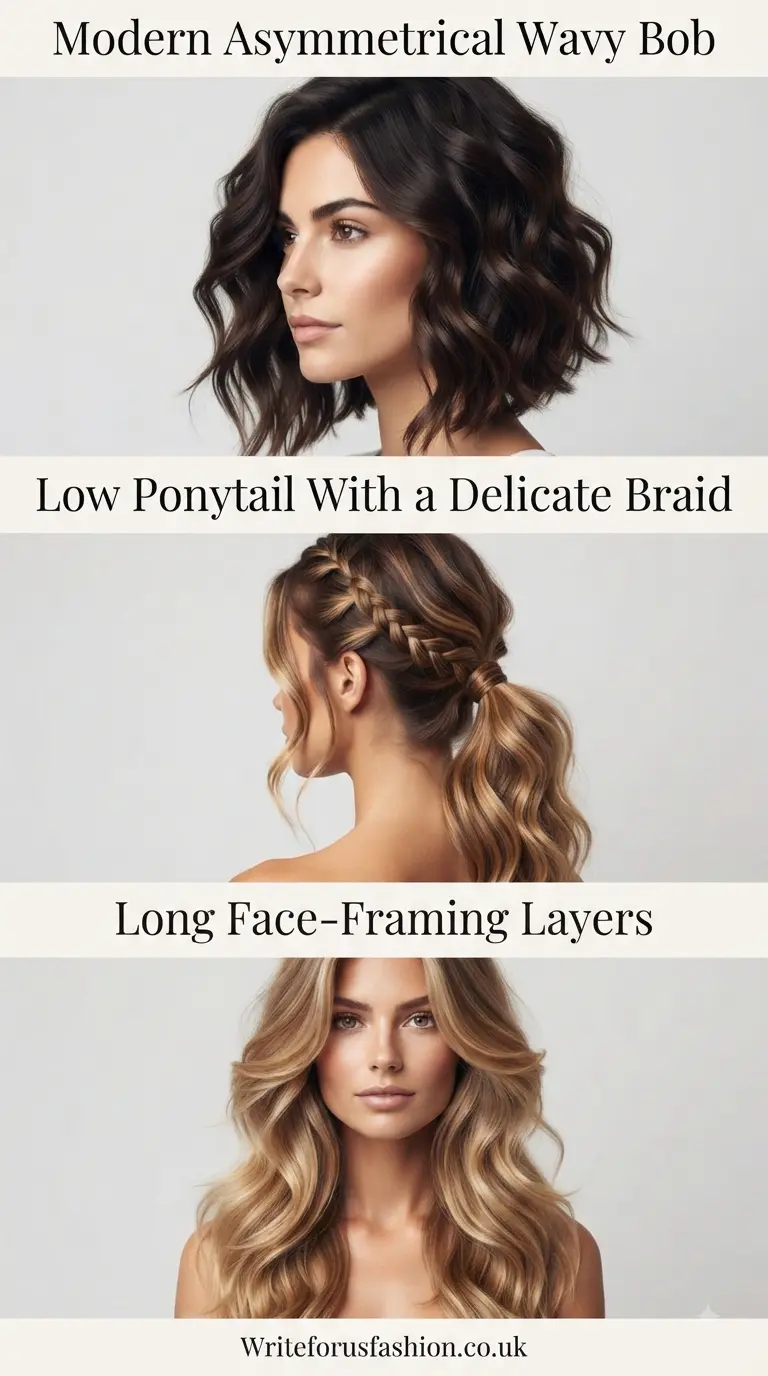 Professional Office Hairstyles for Thick Wavy Hair part4
