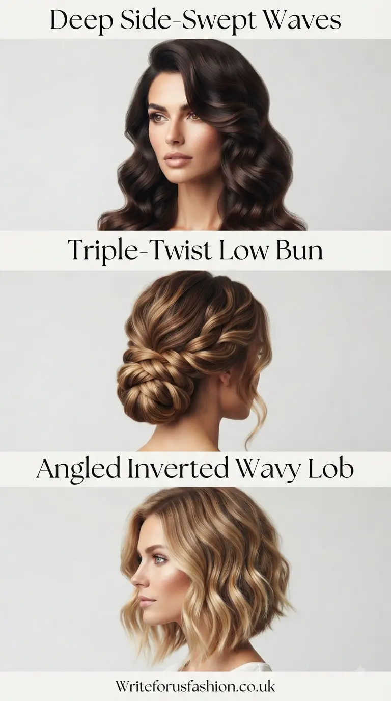 Professional Office Hairstyles for Thick Wavy Hair part5