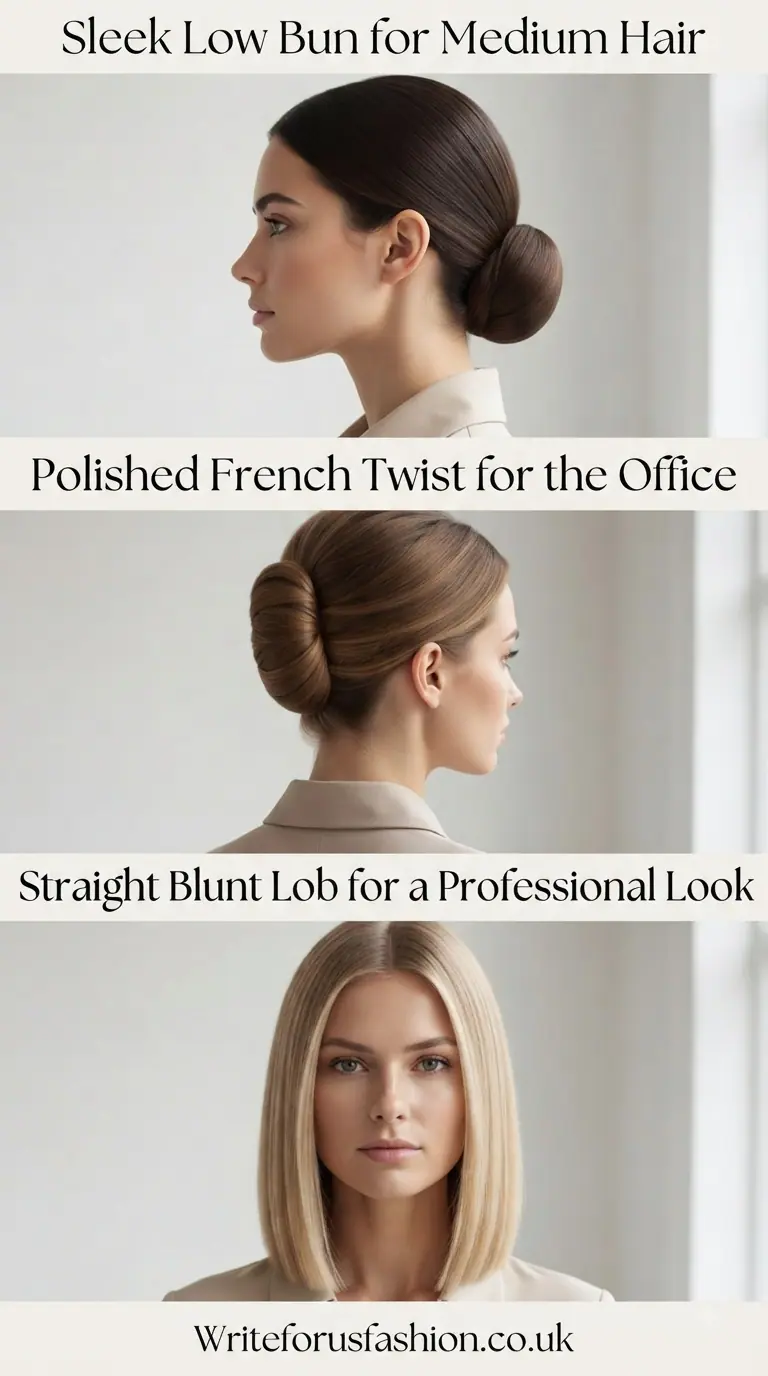Professional & Polished Corporate Hairstyles for Medium Hair part 1