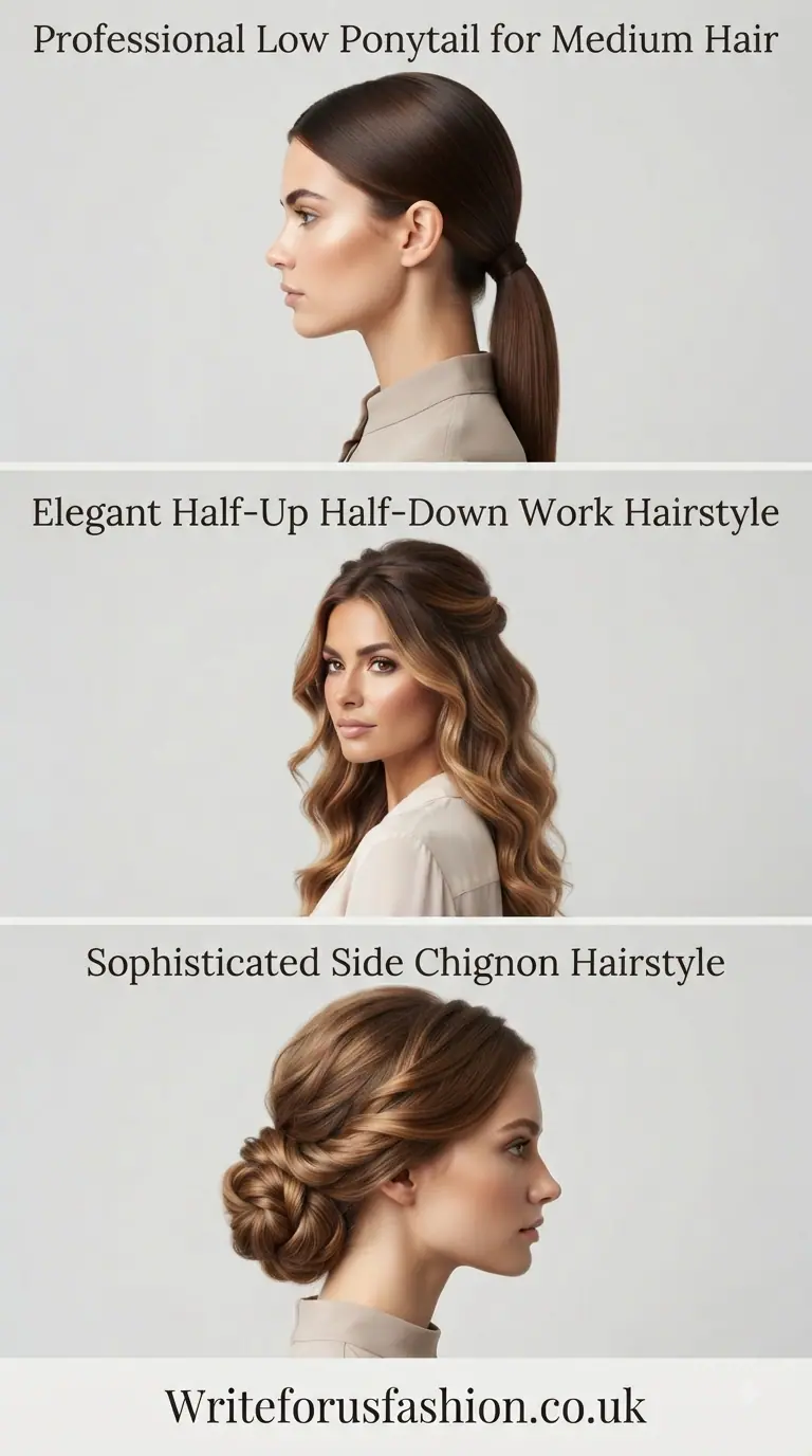 Professional & Polished Corporate Hairstyles for Medium Hair part 2