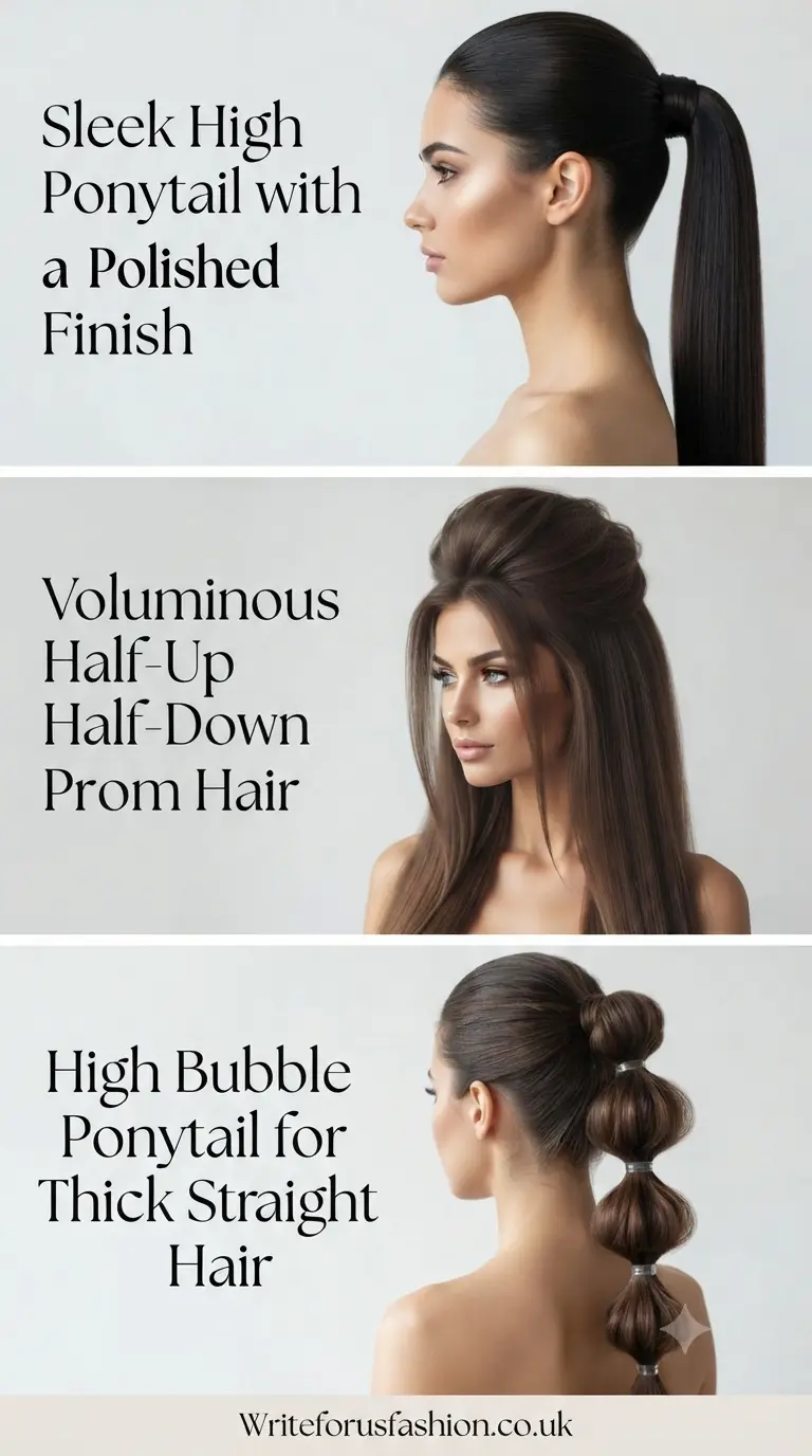 Prom Hairstyle Ideas for Long Thick Straight Hair part1