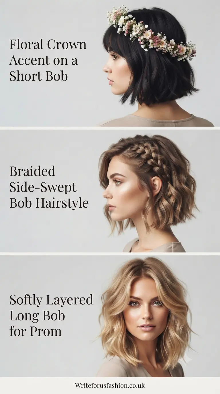 20 Unique Prom Hairstyle Ideas for Short Bob Hair 7 Prom Hairstyle Ideas for Short Bob Hair last part