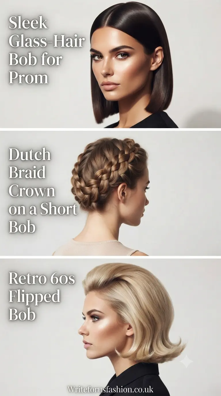 20 Unique Prom Hairstyle Ideas for Short Bob Hair 2 Prom Hairstyle Ideas for Short Bob Hair part1