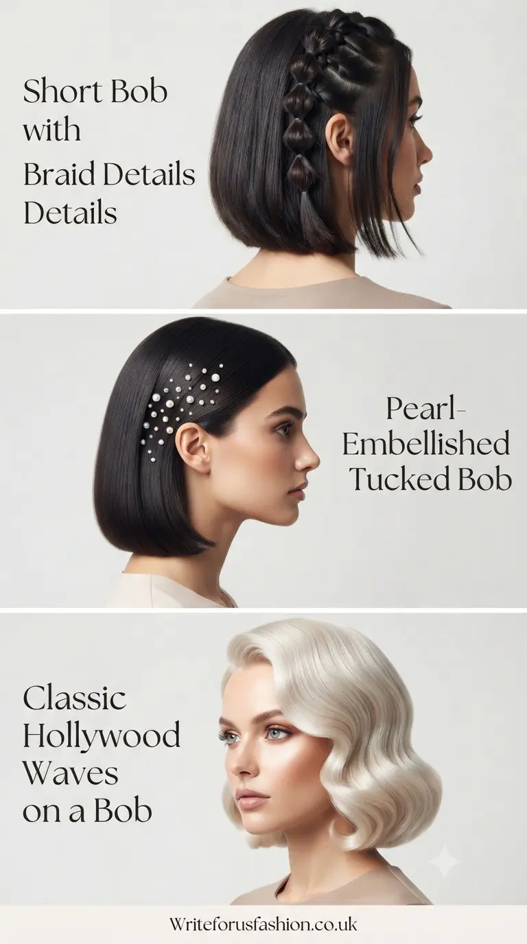 20 Unique Prom Hairstyle Ideas for Short Bob Hair 4 Prom Hairstyle Ideas for Short Bob Hair part3