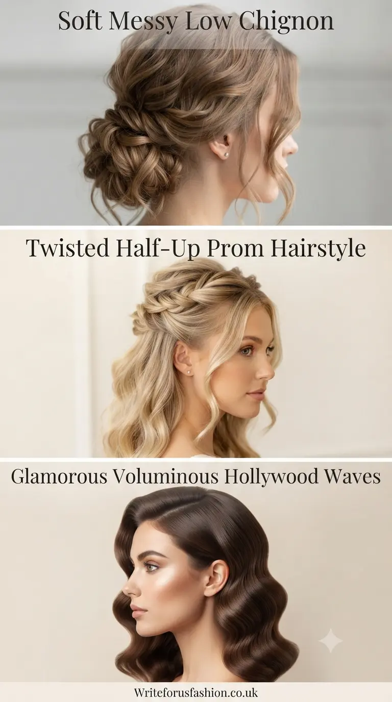 Prom Hairstyle Ideas for Shoulder-Length Fine Hair Part1
