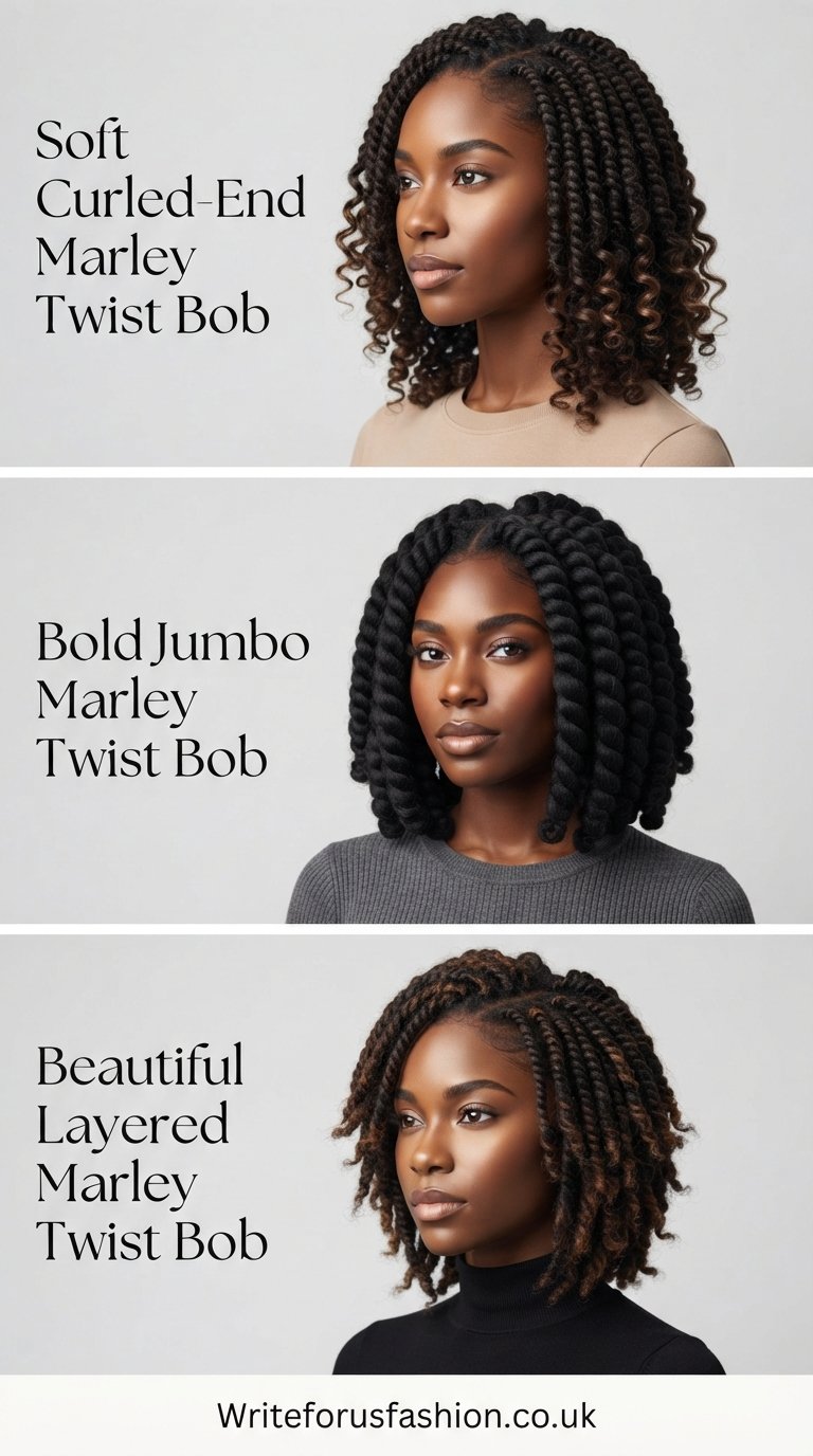 Stunning Marley Twist Bob Hairstyles for Women part2