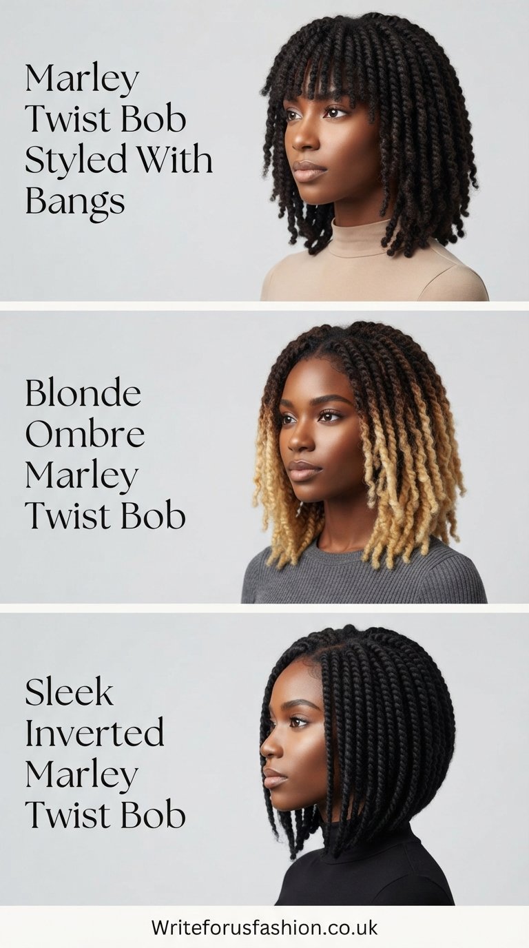 Stunning Marley Twist Bob Hairstyles for Women part3