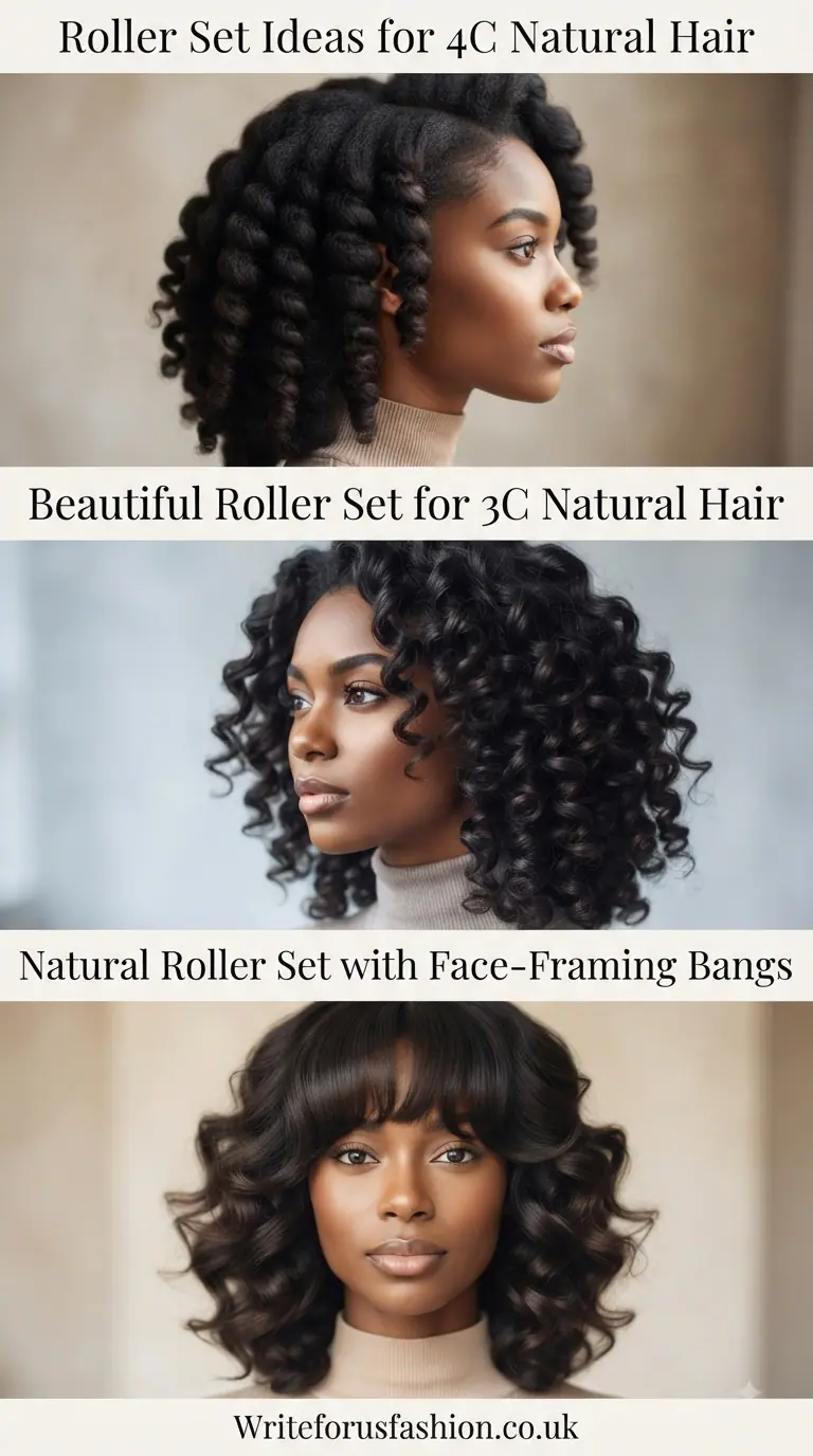 20 Stunning Natural Hair Roller Set Styles for Perfect Curls 6 Stunning Natural Hair Roller Set Styles for Perfect Curls part 4