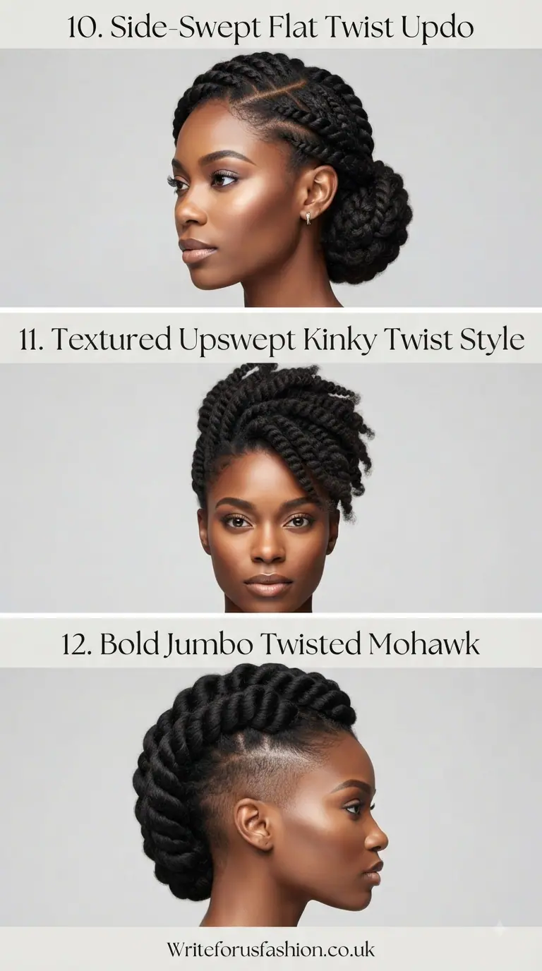 20 Stunning Natural Hair Updos With Twists for Every Occasion 5 Stunning Natural Hair Updos With Twists for Every Occasion part 4